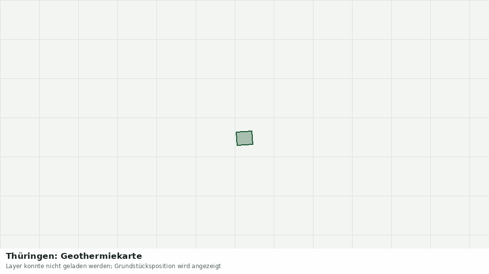 Statische Kartenansicht: Thüringen: Geothermiekarte