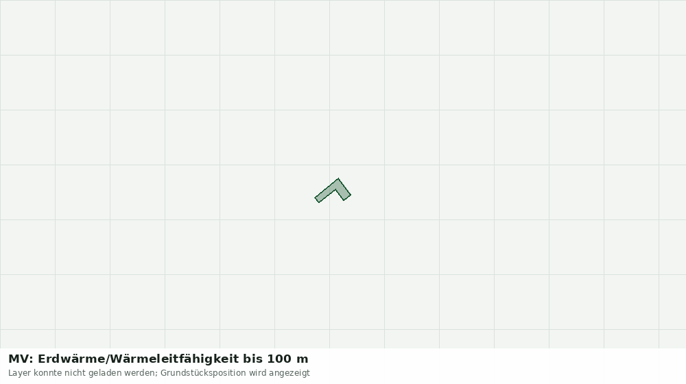 Statische Kartenansicht: MV: Erdwärme/Wärmeleitfähigkeit bis 100 m
