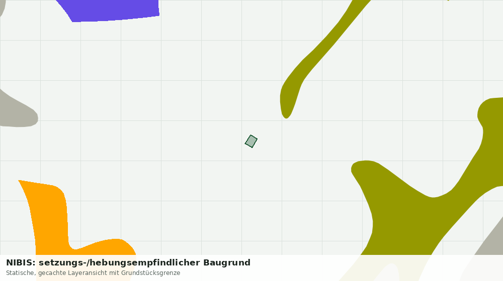 Statische Kartenansicht: NIBIS: setzungs-/hebungsempfindlicher Baugrund
