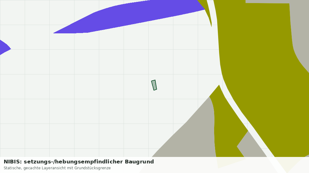 Statische Kartenansicht: NIBIS: setzungs-/hebungsempfindlicher Baugrund