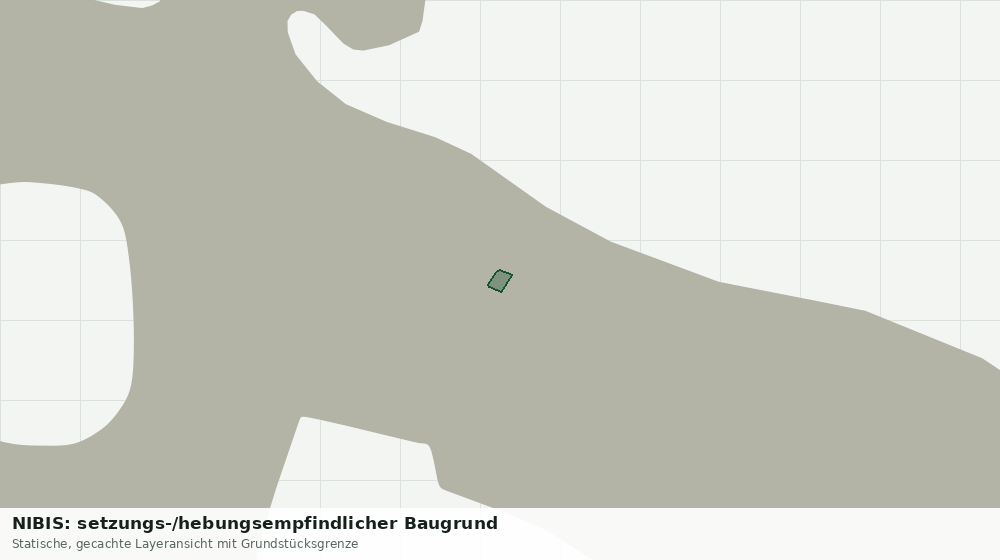 Statische Kartenansicht: NIBIS: setzungs-/hebungsempfindlicher Baugrund