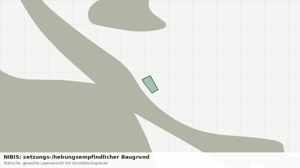 Statische Kartenansicht: NIBIS: setzungs-/hebungsempfindlicher Baugrund