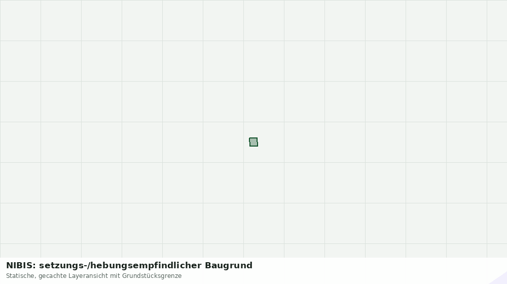 Statische Kartenansicht: NIBIS: setzungs-/hebungsempfindlicher Baugrund