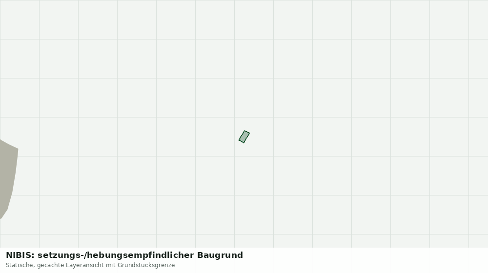 Statische Kartenansicht: NIBIS: setzungs-/hebungsempfindlicher Baugrund