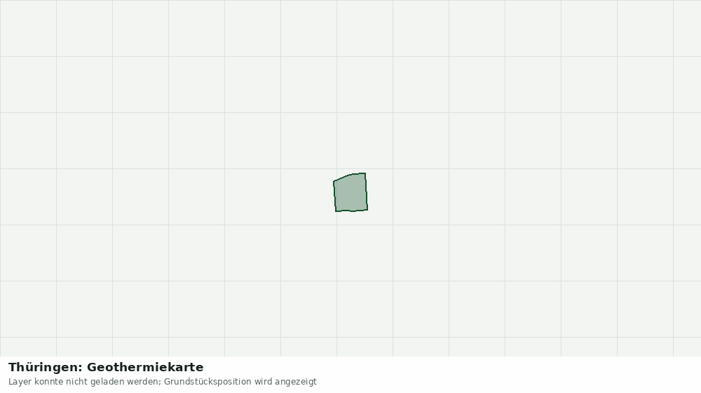 Statische Kartenansicht: Thüringen: Geothermiekarte