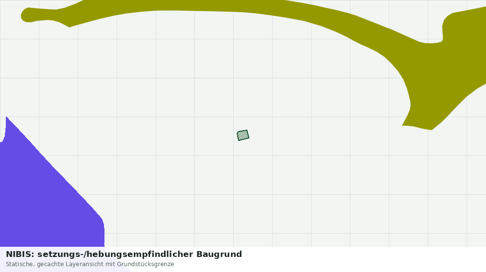 Statische Kartenansicht: NIBIS: setzungs-/hebungsempfindlicher Baugrund