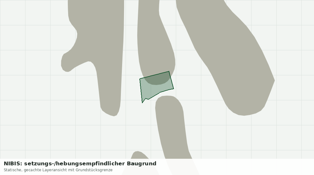 Statische Kartenansicht: NIBIS: setzungs-/hebungsempfindlicher Baugrund