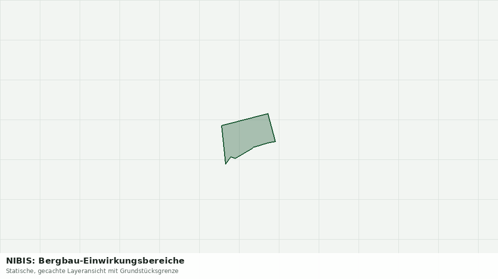 Statische Kartenansicht: NIBIS: Bergbau-Einwirkungsbereiche