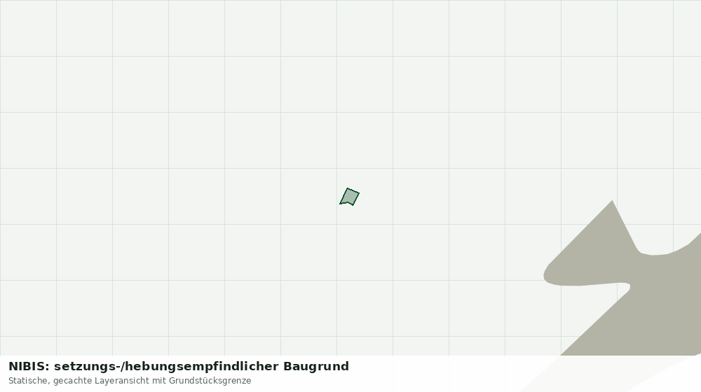 Statische Kartenansicht: NIBIS: setzungs-/hebungsempfindlicher Baugrund