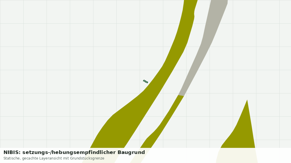 Statische Kartenansicht: NIBIS: setzungs-/hebungsempfindlicher Baugrund