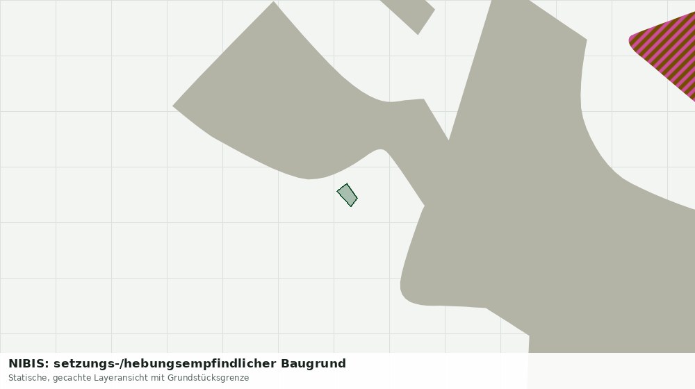 Statische Kartenansicht: NIBIS: setzungs-/hebungsempfindlicher Baugrund