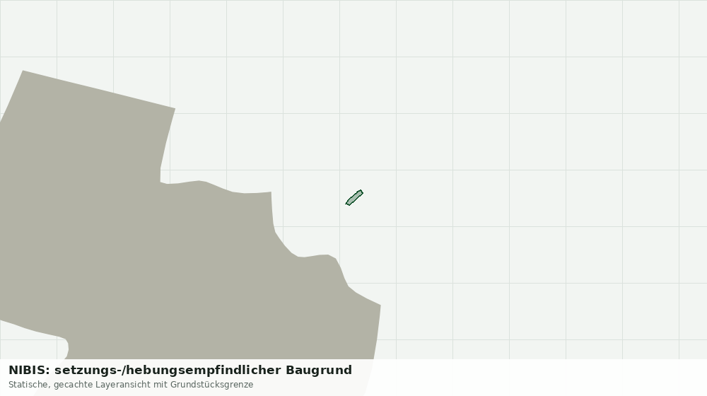 Statische Kartenansicht: NIBIS: setzungs-/hebungsempfindlicher Baugrund
