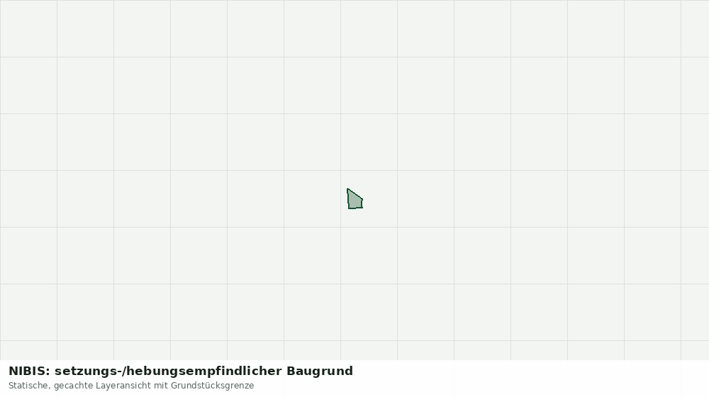 Statische Kartenansicht: NIBIS: setzungs-/hebungsempfindlicher Baugrund