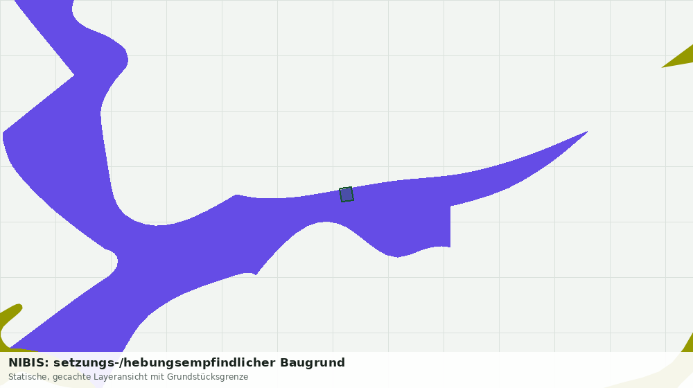 Statische Kartenansicht: NIBIS: setzungs-/hebungsempfindlicher Baugrund