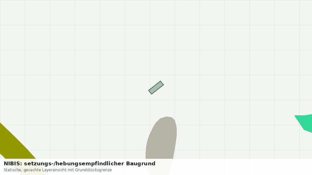 Statische Kartenansicht: NIBIS: setzungs-/hebungsempfindlicher Baugrund