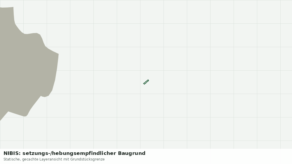Statische Kartenansicht: NIBIS: setzungs-/hebungsempfindlicher Baugrund