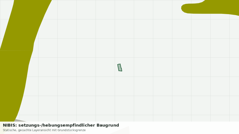 Statische Kartenansicht: NIBIS: setzungs-/hebungsempfindlicher Baugrund