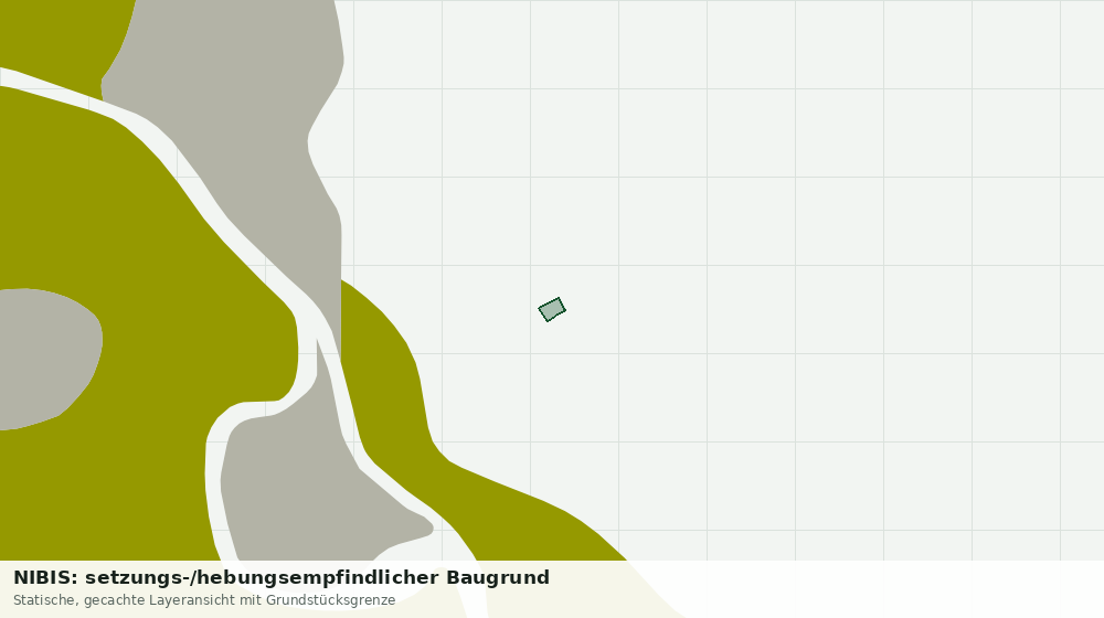 Statische Kartenansicht: NIBIS: setzungs-/hebungsempfindlicher Baugrund