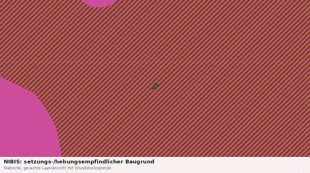 Statische Kartenansicht: NIBIS: setzungs-/hebungsempfindlicher Baugrund