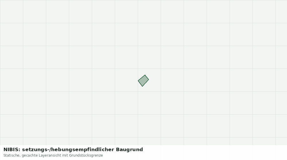 Statische Kartenansicht: NIBIS: setzungs-/hebungsempfindlicher Baugrund