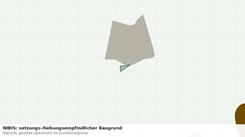 Statische Kartenansicht: NIBIS: setzungs-/hebungsempfindlicher Baugrund