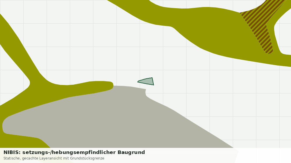 Statische Kartenansicht: NIBIS: setzungs-/hebungsempfindlicher Baugrund