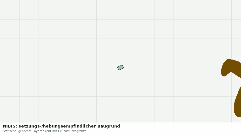 Statische Kartenansicht: NIBIS: setzungs-/hebungsempfindlicher Baugrund