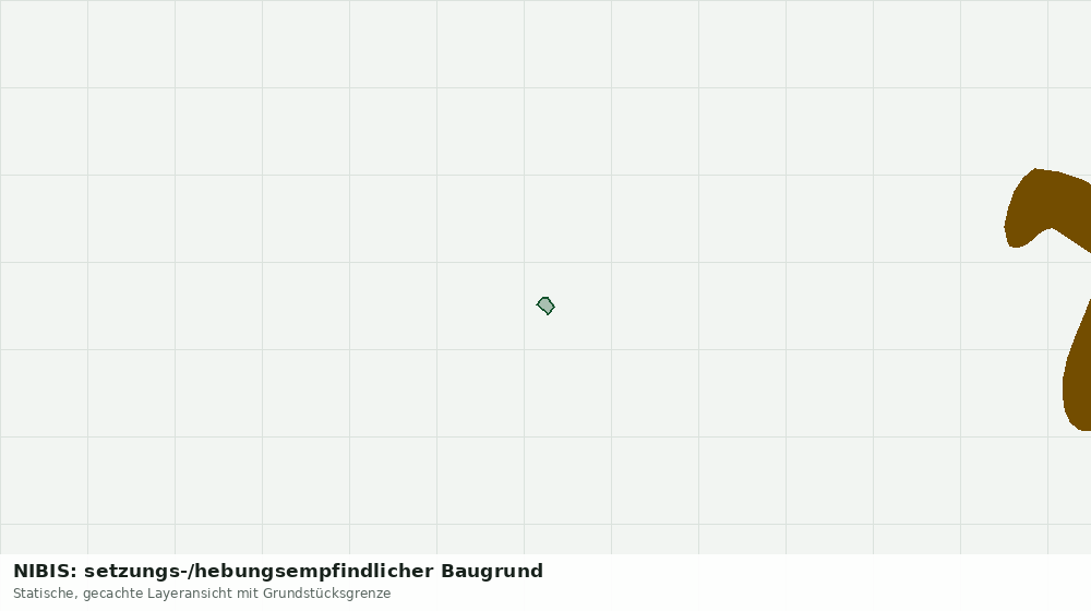 Statische Kartenansicht: NIBIS: setzungs-/hebungsempfindlicher Baugrund