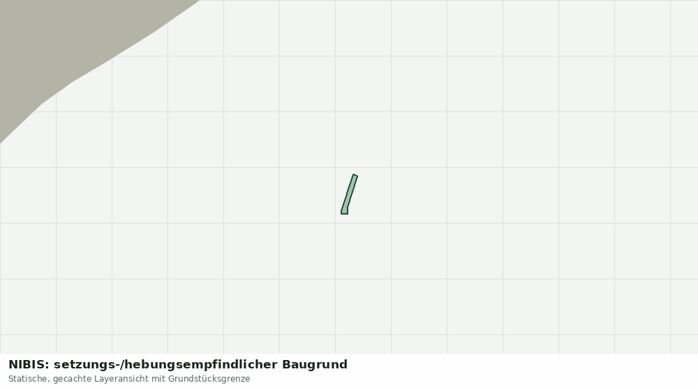 Statische Kartenansicht: NIBIS: setzungs-/hebungsempfindlicher Baugrund
