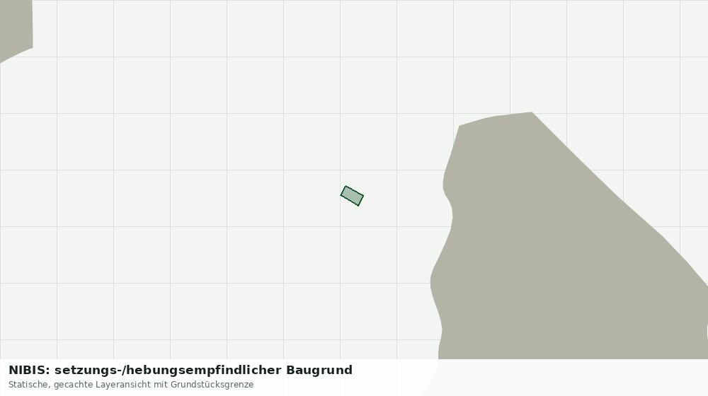 Statische Kartenansicht: NIBIS: setzungs-/hebungsempfindlicher Baugrund