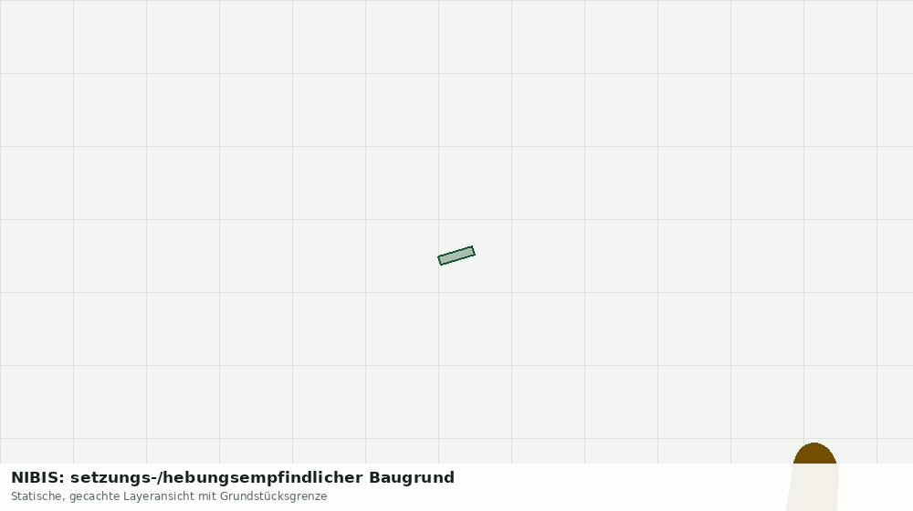 Statische Kartenansicht: NIBIS: setzungs-/hebungsempfindlicher Baugrund