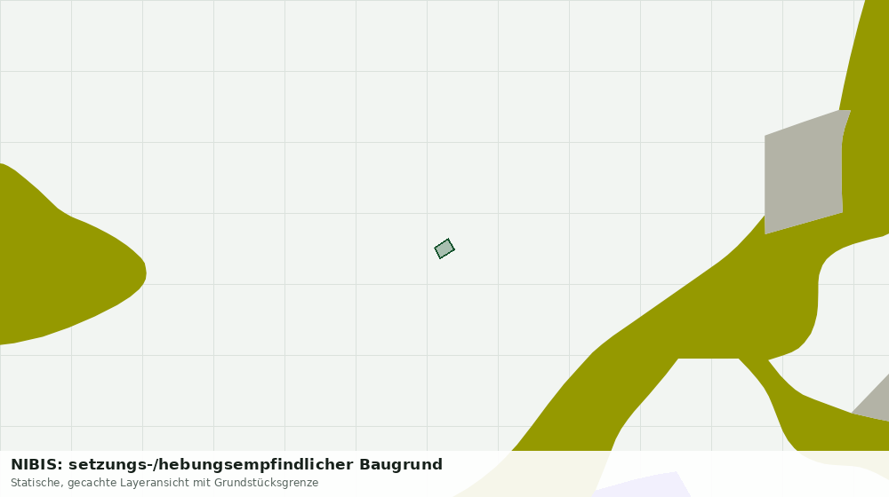Statische Kartenansicht: NIBIS: setzungs-/hebungsempfindlicher Baugrund