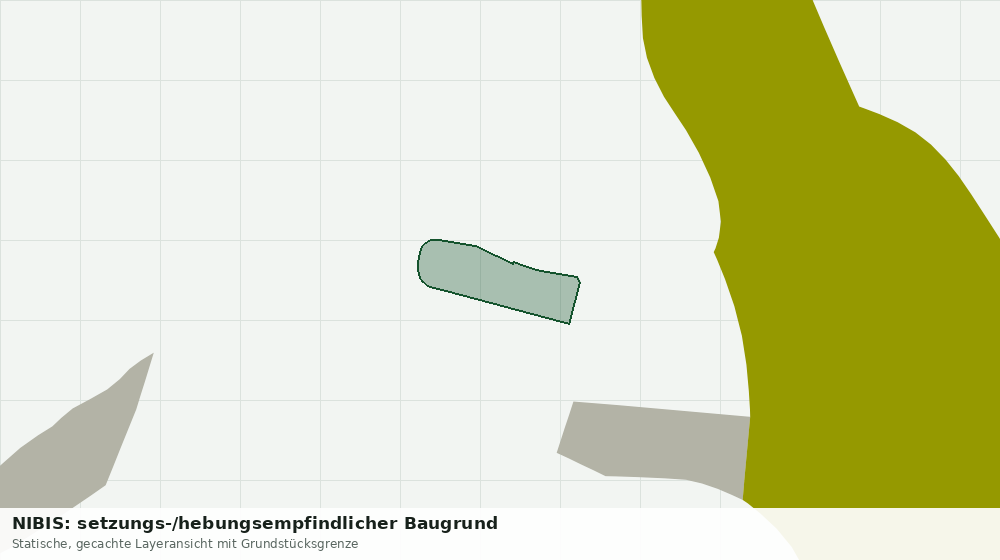 Statische Kartenansicht: NIBIS: setzungs-/hebungsempfindlicher Baugrund