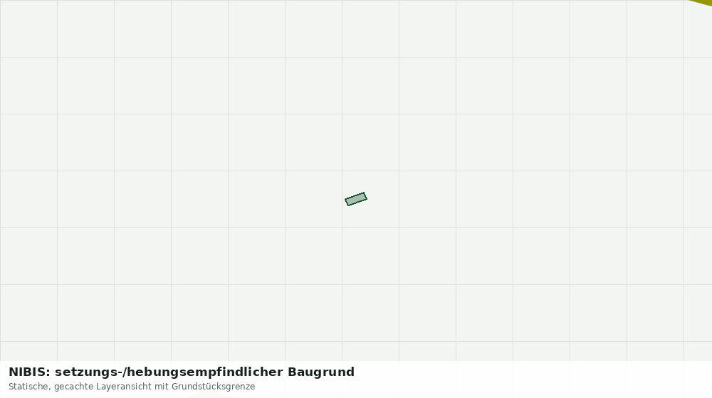 Statische Kartenansicht: NIBIS: setzungs-/hebungsempfindlicher Baugrund