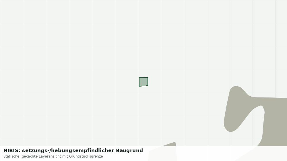 Statische Kartenansicht: NIBIS: setzungs-/hebungsempfindlicher Baugrund