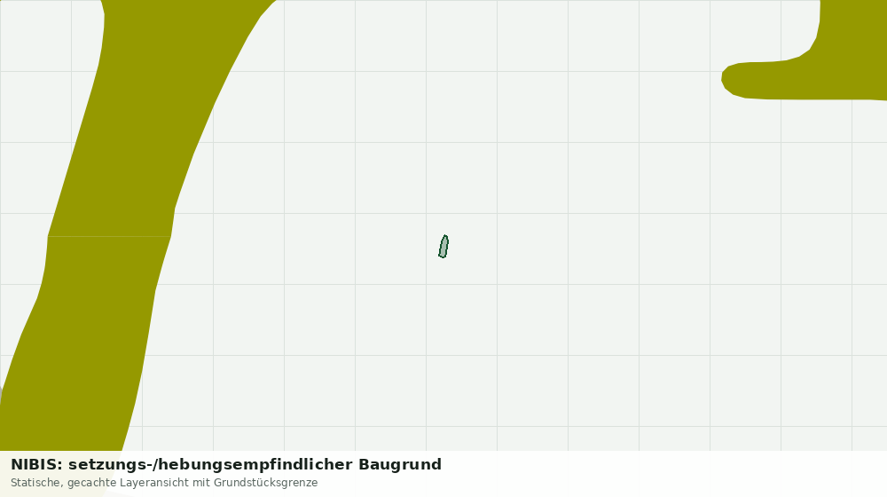 Statische Kartenansicht: NIBIS: setzungs-/hebungsempfindlicher Baugrund