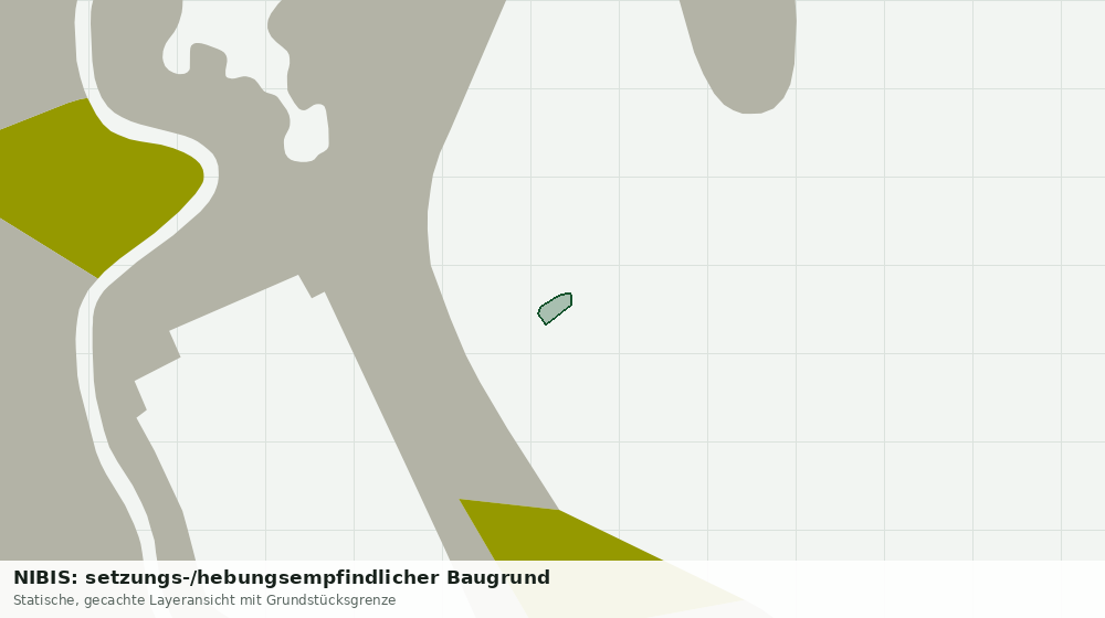 Statische Kartenansicht: NIBIS: setzungs-/hebungsempfindlicher Baugrund