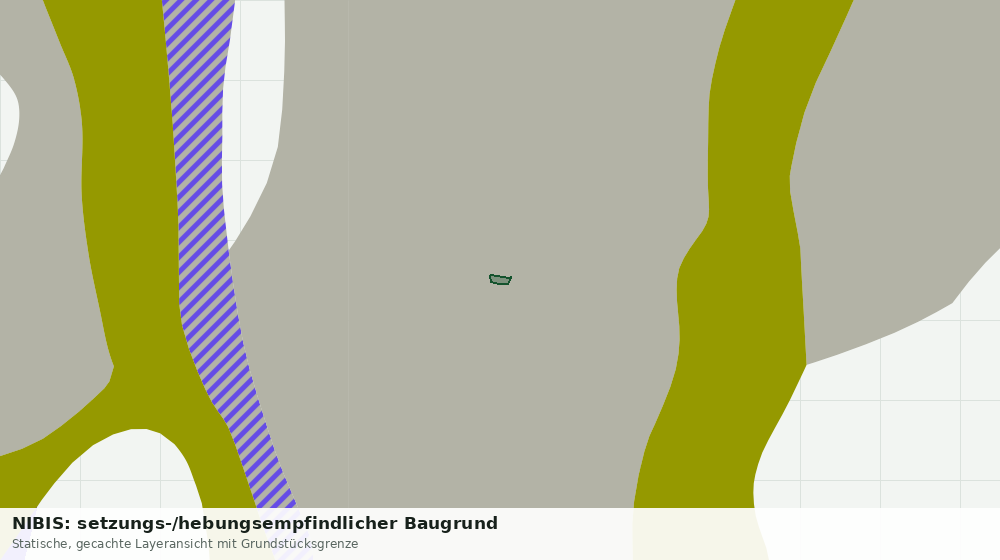 Statische Kartenansicht: NIBIS: setzungs-/hebungsempfindlicher Baugrund