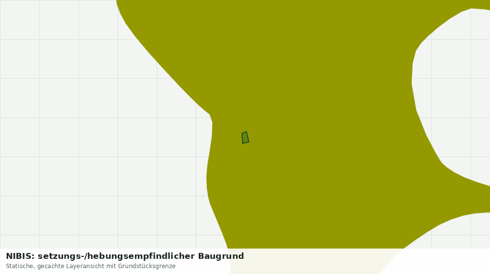 Statische Kartenansicht: NIBIS: setzungs-/hebungsempfindlicher Baugrund