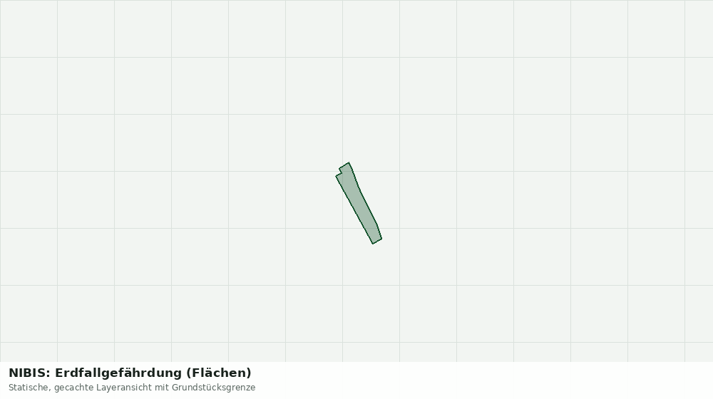 Statische Kartenansicht: NIBIS: Erdfallgefährdung (Flächen)