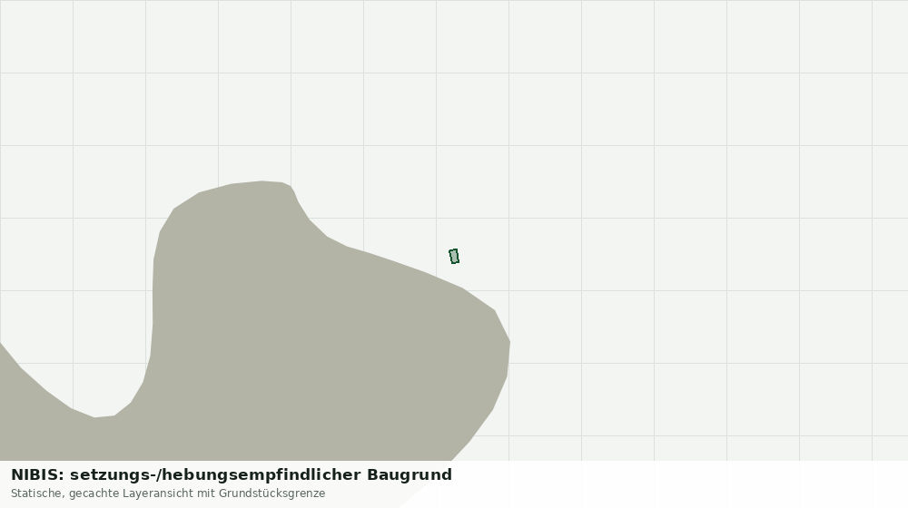 Statische Kartenansicht: NIBIS: setzungs-/hebungsempfindlicher Baugrund