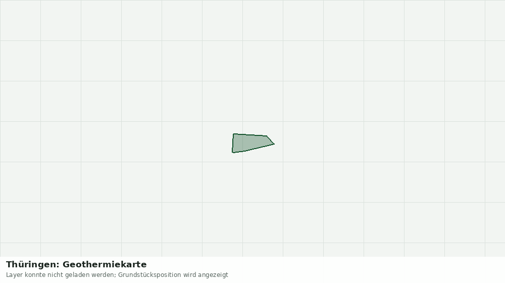 Statische Kartenansicht: Thüringen: Geothermiekarte