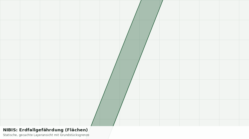 Statische Kartenansicht: NIBIS: Erdfallgefährdung (Flächen)