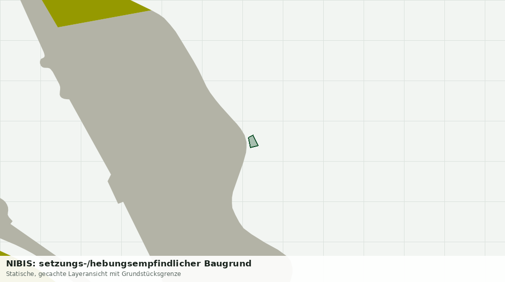 Statische Kartenansicht: NIBIS: setzungs-/hebungsempfindlicher Baugrund