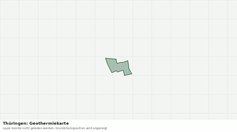 Statische Kartenansicht: Thüringen: Geothermiekarte