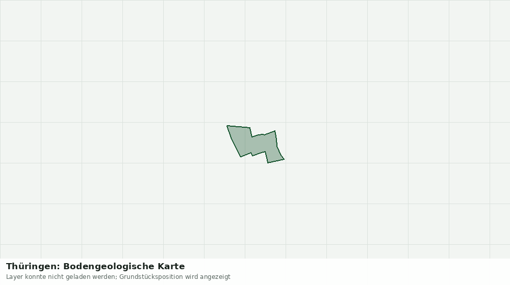 Statische Kartenansicht: Thüringen: Bodengeologische Karte