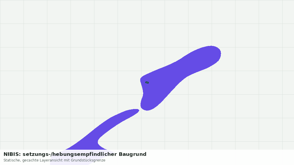 Statische Kartenansicht: NIBIS: setzungs-/hebungsempfindlicher Baugrund