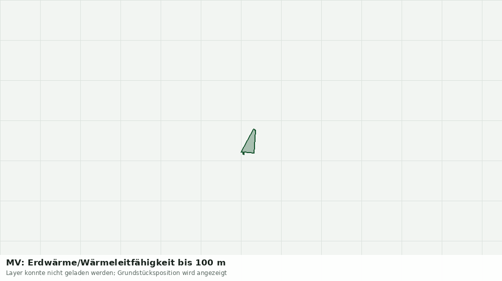 Statische Kartenansicht: MV: Erdwärme/Wärmeleitfähigkeit bis 100 m
