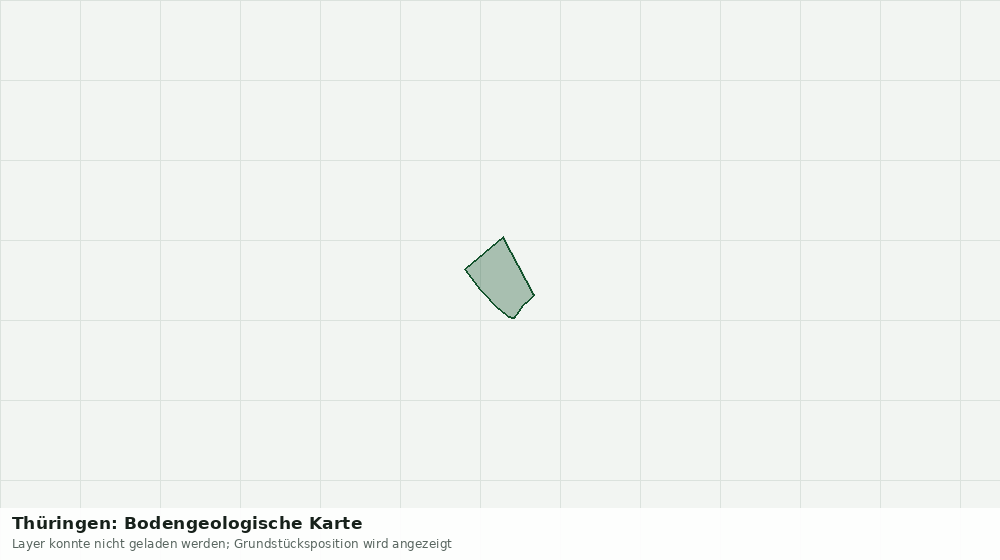 Statische Kartenansicht: Thüringen: Bodengeologische Karte