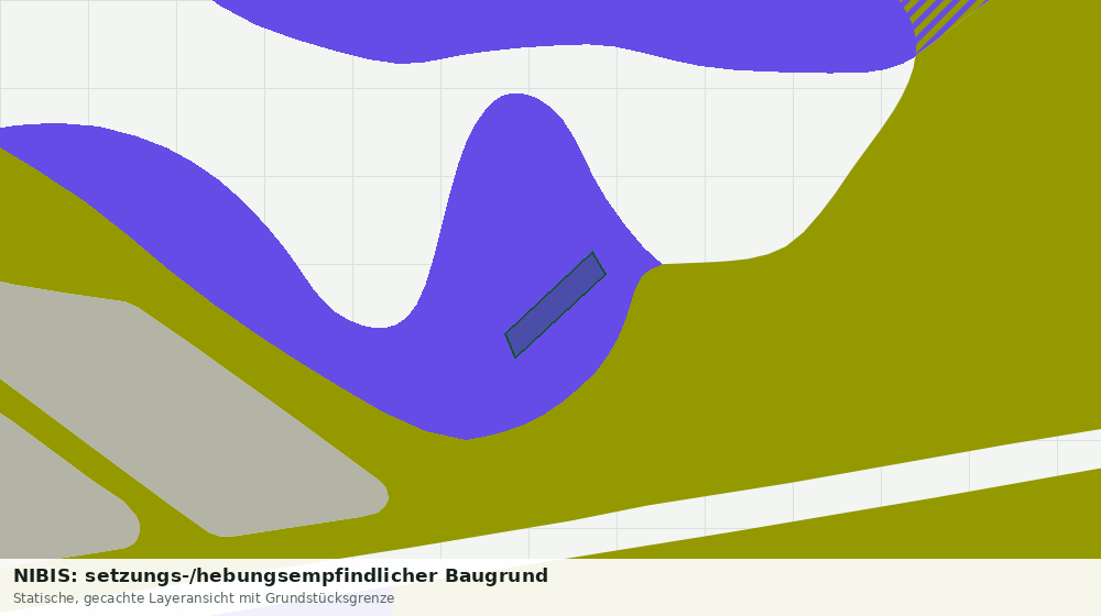 Statische Kartenansicht: NIBIS: setzungs-/hebungsempfindlicher Baugrund